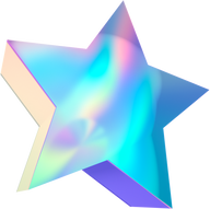 3D Gradients Oversaturated Rainbow Color